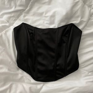 PLT Corset Crop Top
